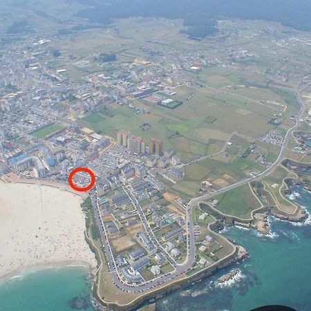 Vivienda En 1ª Linea De Playa Rapadoira Foz Apartman Kültér fotó